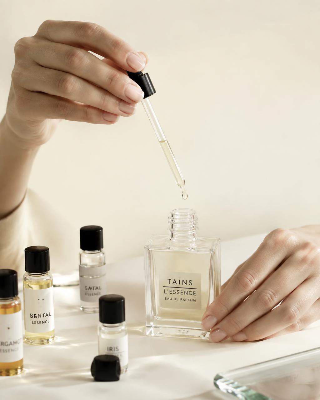Composition d’un parfum à la pipette